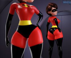 1girls 3d 3d_(artwork) ass big_ass big_breasts bottom_heavy breasts brown_hair bubble_ass bubble_butt busty canonical_scene digital_media_(artwork) disney elastigirl eyebrows eyelashes eyes female hair helen's_ass_check helen_parr hero heroine hips hourglass_figure huge_ass huge_breasts human large_ass large_breasts legs light-skinned_female light_skin lips mature_female milf mother pixar short_hair smitty34 smooth_skin superhero superheroine the_incredibles the_incredibles_2 thick thick_hips thick_legs thick_thighs thighs top_heavy upper_body voluptuous waist wide_hips