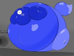 big_breasts blueberry_inflation breasts furry pressure_gauge spherical_inflation sunken_head sunken_limbs tagme taylor_fawks