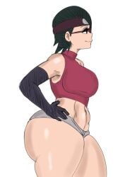 sarada uchiha from boruto: naruto next generations by sssbrett