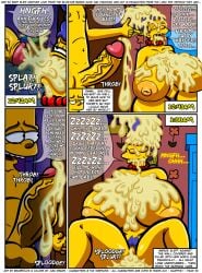 1boy 1girls areolae bart_simpson big_breasts blue_hair breasts brompolos bukkake chapter_1 cock comic cum cum_drip cum_in_mouth cum_leaking cum_leaking_out_of_pussy cum_on_breasts cum_on_face cum_on_hair excessive_cum female huge_breasts huge_cock huge_penis incest juni_draws male male/female marge_simpson mother_and_son necklace nipples page_46 penis pubes pubic_hair size_difference the_simpsons thick_penis vagina vein veiny_penis yellow_body