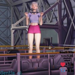 clothed fortnite gentlecat giantess giantess_growth growth growth_drive lexa_(fortnite) macro