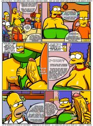 2boys 2girls areolae bart_simpson big_breasts blue_hair breasts brompolos chapter_1 cheating_wife cock comic commando female handjob homer_simpson huge_breasts huge_cock huge_penis incest infidelity juni_draws lisa_simpson male male/female marge_simpson mother_and_son page_28 penis sex size_difference stealth_handjob stealth_masturbation the_simpsons vein veiny_penis yellow_body