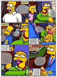 bart_simpson brompolos chapter_2 comic huge_breasts juni_draws marge_simpson mother_and_son page_2 size_difference the_simpsons yellow_body