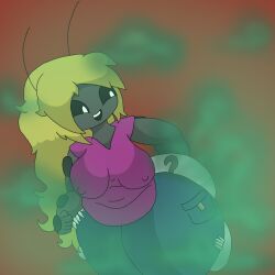 adomachan anon anonymous_character ass big_ass brap bug bug_girl fart fart_fetish farting farts female fetish gassy tagme