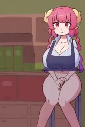 10_seconds 1futa animated autopaizuri big_balls big_breasts big_penis bottomless breasts clothed clothing erection futa_only futa_sans_balls futa_solo futanari hiding hiding_erection hiding_penis horny huge_breasts huge_cock human ilulu_(dragon_maid) light-skinned_futanari light_skin liveactors looking_at_viewer looking_pleasured masturbating masturbation miss_kobayashi&#039;s_dragon_maid no_sound paizuri partially_clothed penis penis_expansion portrait red_eyes shorter_than_10_seconds sitting sitting_on_chair solo solo_futa staring staring_at_viewer stealth_masturbation surprise_futa under_the_table video x-ray