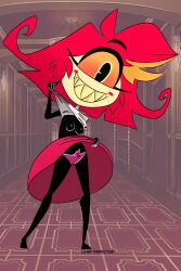 niffty from hazbin hotel by lewd inspector