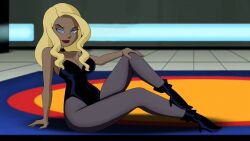 black_canary dc_comics dcau dinah_lance green_arrow_(series) justice_league justice_league_unlimited kingdomkai tagme