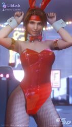 animated bunny bunny_costume bunny_ears bunny_girl bunnygirl bunnysuit dancing final_fantasy final_fantasy_vii final_fantasy_vii_remake gs3d hoop_earrings hoop_earrings_oversized jessie_rasberry latex meme meme_reference rubber sound tagme tiktok video