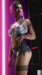 1girls 3d ass big_ass big_breasts bob_d3d breasts bust busty cd_projekt_red chest cleavage curvaceous curvy curvy_figure cyberpunk cyberpunk_(series) cyberpunk_2077 female female_focus hips hourglass_figure judy_alvarez legs light-skinned_female light_skin lips slim_waist thick thick_hips thick_legs thick_thighs thighs top_heavy voluptuous waist wide_hips