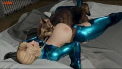 3d between_breasts blonde_hair canine dicesfm huge_breasts metroid missionary_position nicesfm nintendo samus_aran vicesfm zoophilia