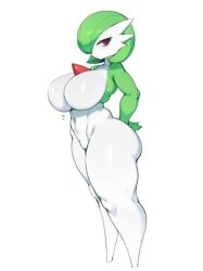 abdomen big_ass big_breasts big_butt gardevoir generation_3_pokemon humanoid massive_breasts pokémon_(species) pokemon pokemon_(species) red_eyes thick_thighs ttt_ia23 wide_hips