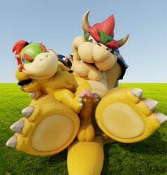 2boys 3d_(artwork) absurd_res anthro bowser bowser_day bowser_jr. cub digital_media_(artwork) duo erection father father_and_child father_and_son foot_fetish foot_play footjob foreskin gay genitals hi_res humanoid_genitalia humanoid_penis incest koopa male male/male mario_(series) nintendo nude parent parent_and_child penis reptile scalie sex shell-less size_difference son tribaldragon turtle yaoi young