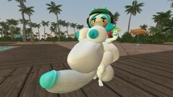 1futa 3d anthro bbw bbw_mom beach belly big_ass big_balls big_belly big_breasts big_butt big_nipples big_penis breasts completely_nude fat futa_only futanari garry's_mod glasses glitch_productions gmod hat headphones kabalmystic karen_(smg4) naked_glasses naked_hat naked_headwear nude nude_futanari pool pregnant pregnant_futa sfm sitting smg4 solo source_filmmaker