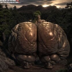 ai_generated ass bbw big_ass big_butt bubble_ass bubble_butt butt cellulite gaia_(god_of_war) giantess gigantic_ass gilf god_of_war huge_ass hyper_ass large_breasts large_thighs matronai_(artist) rock rock_woman stone stone_woman thick_thighs