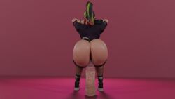 2024 3d anal_training ass_focus bai3d big_ass big_breasts blender digital_media_(artwork) dildo fortnite helsie_(fortnite) masturbation naked training voluptuous