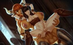 2futas anal animal_ears animal_penis areolae armored_boots arms_up balls bangs big_breasts big_penis body_fur boots breasts brown_fur brown_hair carrying carrying_person dark-skinned_futanari duo erection full-package_futanari futa_is_bigger futa_is_smaller futa_on_futa futa_only futa_with_futa futanari futasub highres horns horsecock huge_cock human humanoid large_breasts larger_futanari light-skinned_futanari light_skin long_hair medial_ring minotaur multiple_girls nipple_piercing nipples nude open_door penis piercing pussy sex size_difference smaller_futanari smile spread_legs standing stomach_bulge testicles themaestronoob uncensored xena xena:_warrior_princess