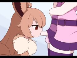 1futa animal_ears animal_humanoid animated balls_in_underwear blush bodily_fluids bottomwear brown_eyes brown_hair clothed clothed_sex clothing dress duo eevee eevee_(cosplay) erection erection_under_skirt fellatio female female_focus female_penetrated futa_on_female futanari genitals gynomorph gynomorph/female gynomorph_penetrating gynomorph_penetrating_female hair half-closed_eyes humanoid humanoid_genitalia humanoid_penis intersex intersex/female intersex_penetrating intersex_penetrating_female kemonomimi km-15 lagomorph lagomorph_humanoid light-skinned_female light-skinned_futanari light_skin lolita_(fashion) mammal mammal_humanoid mostly_clothed narrowed_eyes nintendo oral oral_only oral_penetration penetration penile penis penis_under_skirt pokemon pokemon_(species) saliva saliva_on_penis sex skirt standing