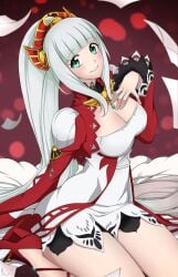 fully_clothed lailah_(tales) lindaroze tales_of_(series) tales_of_zestiria white_hair