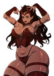 scarlet witch from marvel by camtheartguy