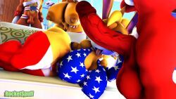 antoine d'coolette from sega by rocketspuff