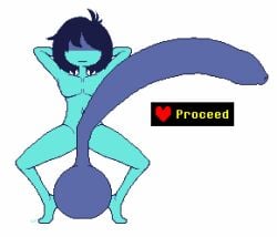 kris (dark world form) from deltarune by cyanu