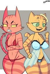 fran (litterbox comics) from litterbox comics by foxart950