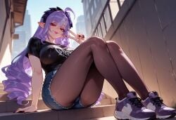 vivian (zenless zone zero) from zenless zone zero by balecxi