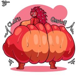 1girls areolae ass ass_expansion breasts clapping_ass clapping_cheeks female female_focus female_only flaky_(htf) happy_tree_friends hips hyper hyper_ass large_ass large_breasts mondo_media nipples nude nude_female red_hair sweating sweaty sweaty_ass thick_thighs thighs twerk twerking two-tone_fur wide_hips zorkoth