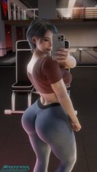 ada wong from capcom by robaatoo