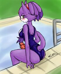 blaze the cat from sonic (series) by pherociouseso