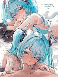 hatsune miku from vocaloid by alterkyon