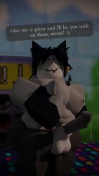 robloxian from forsaken (roblox) by anonymous artist