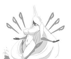 grand mother silk from hollow knight by panzermeido