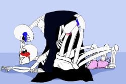 2d color doggy_style genocide_sans male_only no penetration reaper_sans reapertale sans sans_au sanscest selfcest skeleton skeleton_sex tagme undertale undertale_(series) undertale_au