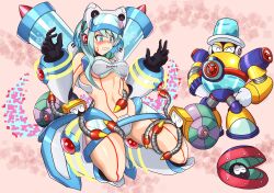 aqua_man_(mega_man) ico_(mega_man) kotatuman_dash mega_man mega_man(classic) mega_man_8 mega_man_x_dive swimsuit_ico_(x_dive) tagme