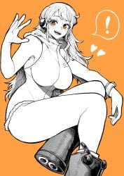 armpits big_breasts big_shoes egghead female female_only leotard long_hair looking_at_viewer nami no_pants one_piece post-timeskip revealing_clothes skimpy thick_thighs yotsumi_shiro