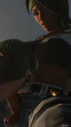 1futa 1girls 3d balls bandolette batman_(series) big_penis black_hair blender blowjob blowjob_face bodysuit bottomwear catwoman close-up clothed clothing dark-skinned_female dark-skinned_futanari dark_skin dc_comics duo ear_piercing earrings erection fellatio female female_focus female_only fortnite futa_on_female futanari ghoulishxxx goggles hand_on_head interracial jeans latex latex_bodysuit light-skinned_female light_skin looking_at_partner looking_down looking_pleasured oral oral_penetration oral_sex pants penis penis_out piercing pleasure_face presenting presenting_penis shadow standing sucking sucking_penis sun sunlight topwear viewed_from_below watermark