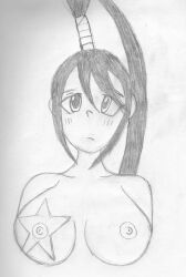 blush breasts human nakatsukasa_tsubaki nipples nude reddragonkan soul_eater