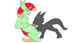 anthro beardie_(artist) cutie_mark duo equid equine fellatio female feral goodra_(pooky) hasbro hi_res hooves horn horse jonin kobold male male/female mammal my_little_pony oral penile pony sex tongue unicorn