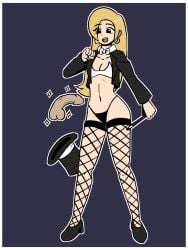 blonde_hair bunnysuit dick fanart feith_noir female magic_penis magic_trick magic_wand nsfw sabrina_spellman sabrina_the_teenage_witch solo_female stockings thong