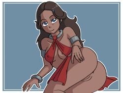 1girls 2020s 2023 5_fingers anus avatar_the_last_airbender big_ass big_butt black_hair blue_eyes breasts bubble_ass bubble_butt butt dark-skinned_female dark_skin dat_ass digital_drawing_(artwork) digital_media_(artwork) erect_nipples eyebrows eyelashes fat_ass fat_butt feith_noir female female_focus female_only genitals hair hi_res huge_ass huge_butt human human_focus human_only katara long_hair looking_at_viewer nickelodeon nipples patreon plump_ass presenting presenting_anus presenting_butt presenting_genitalia presenting_hindquarters presenting_pussy presenting_vagina pussy round_ass round_butt smile solo solo_female solo_focus thick thick_ass thick_thighs vagina wide_hips