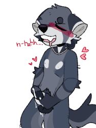 anthro ejaculation fondling male male/male masturbation moan nipples orgasm original_character self_fondle skyl4378 solo