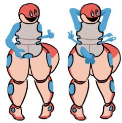 alpha_channel balls biped duo female genitals holes_in_body male mimizuzu multi_arm multi_limb open_mouth orthworm penis pokemon pokemon_(species) pussy simple_background tail transparent_background vivisexxion