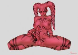 1futa 2022 alien alien_humanoid areola areolae ass balls big_breasts big_penis breasts brown_eyes darth_talon erection eyebrows futa_only futanari humanoid humanoid_penis lekku_(anatomy) lipstick long_hair masturbation mavezar nipples nude penis pussy red_skin redhead sitting solo spread_legs star_wars twi'lek vibrator vibrator_on_penis