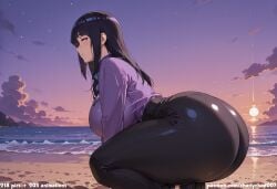 ai_generated ass_bigger_than_head big_ass big_breasts big_butt charlychad007 curvaceous curvy curvy_figure hourglass_figure hyuuga_hinata large_ass massive_ass naruto naruto_(series) naruto_shippuden thick thick_ass thick_hips thick_legs thick_thighs thighs voluptuous voluptuous_female wide_hips
