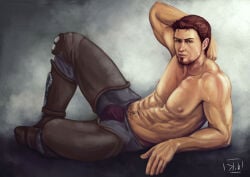 alistair_theirin dragon_age dragon_age_origins gay male male_focus male_only tagme tagme_(artist)