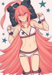 bikini blushing blushing_female bra hentai hiomaika panties robot robot_girl robot_humanoid sf-a2_miki star_(symbol) synthesizer_v vocaloid