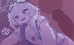 2d animated blue_archive blue_eyes gif glasses glasses_on_head halo kirino_(blue_archive) loop looping_animation penetration penis riding sex standing_sex straight white_hair x-ray