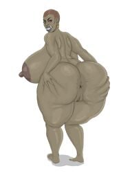 dark_skin fantasy giant_ass giant_breasts ogress orc_female spread_anus spread_ass spread_butt ysr3215