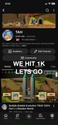 bob_(bubble_bobble) bub_(bubble_bobble) bubble_bobble bubble_bobble_evolution celebration happy hot_dog iphone male milestone_celebration milestone_post night pfp poptart video_games youtube youtuber